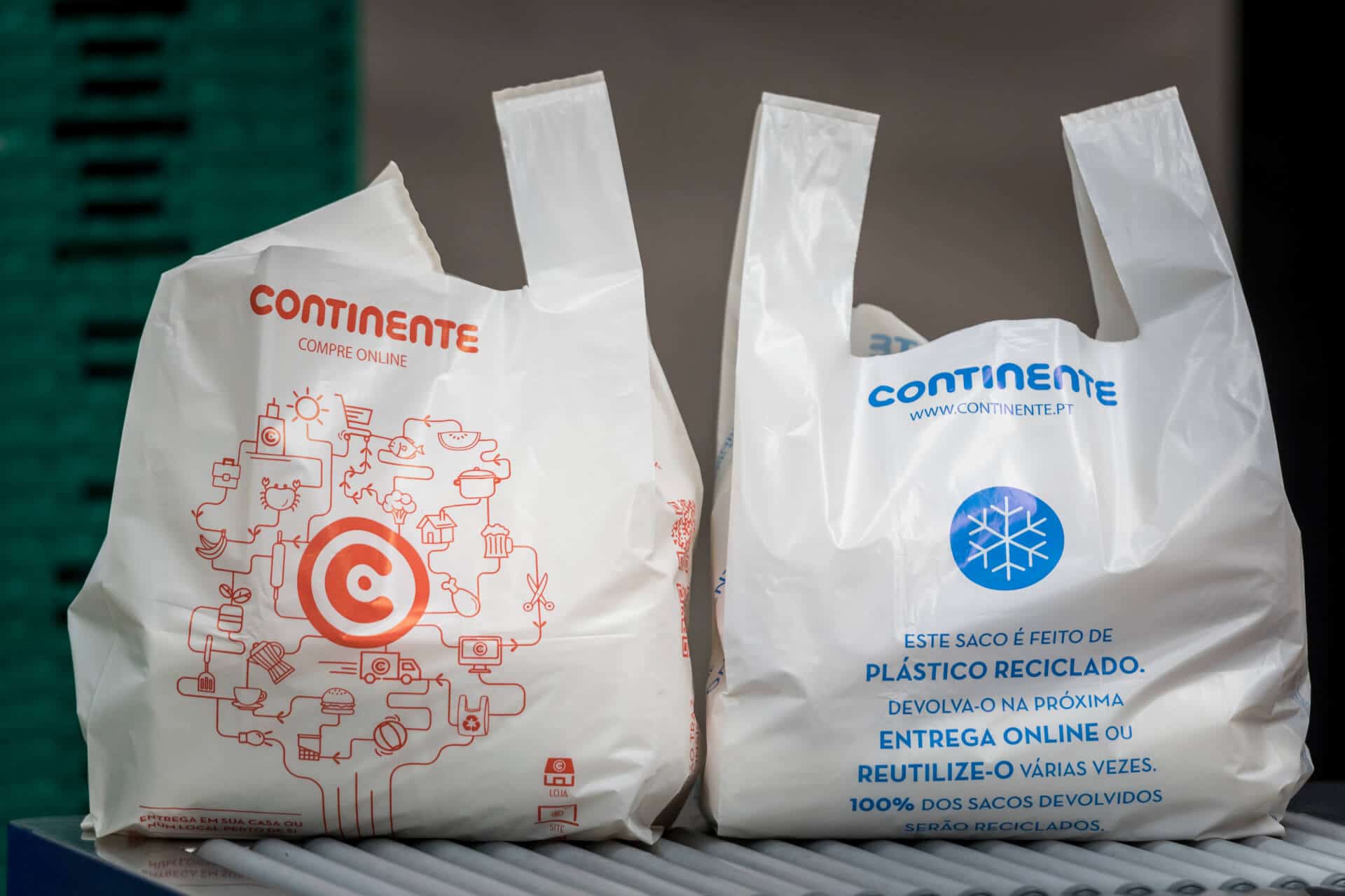 Continente online já enviou 20 toneladas de plástico para reciclagem
