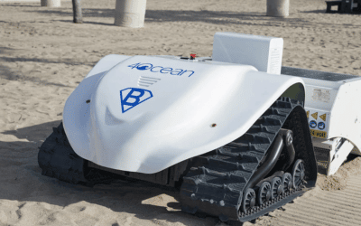 Chegou o BeBot, um robot aspirador para limpar as praias