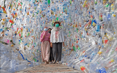 Na Indonésia, há um museu totalmente feito de plástico