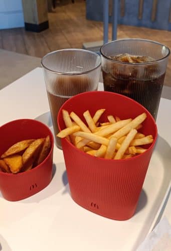 McDonald’s França embalagens reutilizáveis