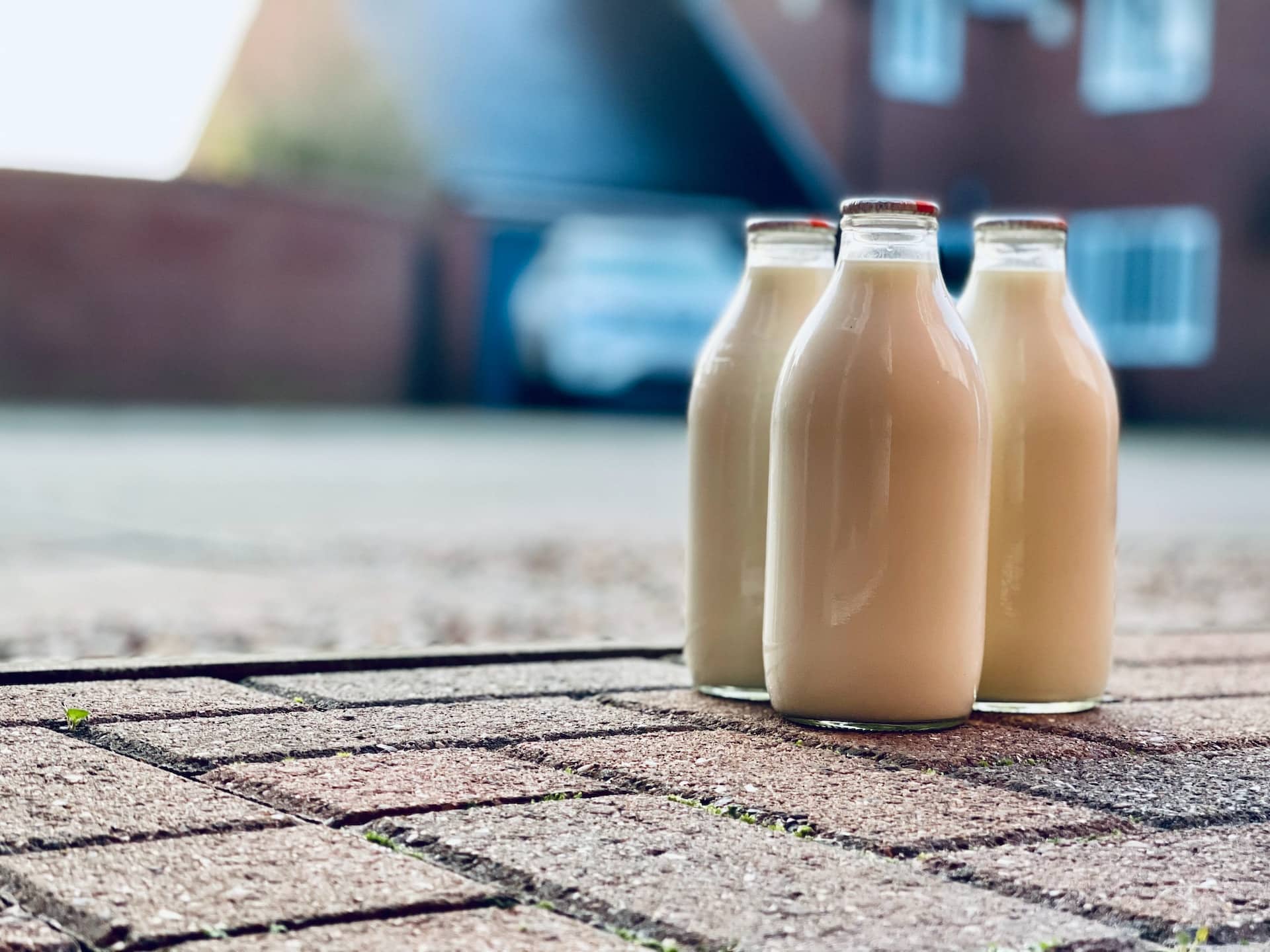 Devolução de garrafas de leite no Reino Unido