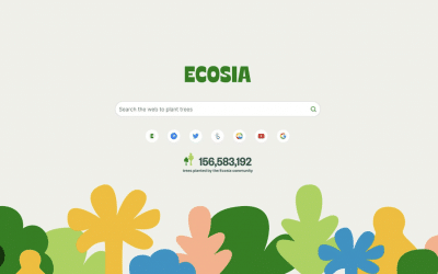 Ecosia, o motor de busca amigo do ambiente 